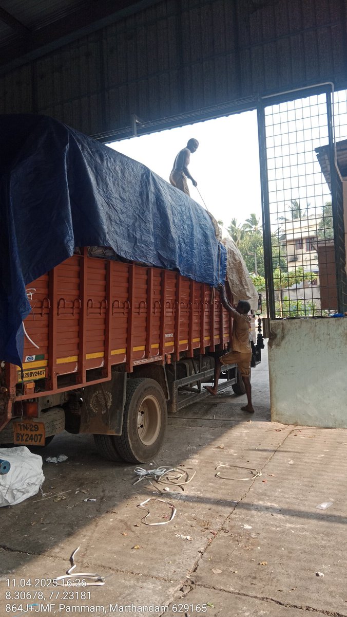 Non Salable Plastic waste Sent  to Chettinad Cement Factory in 6.7 MT
#SwachhSurvekshan2024   #WasteSegregation  
<a href="/CMOTamilnadu/">CMOTamilNadu</a>
<a href="/Chief_Secy_TN/">Chief Secretary, Govt. of Tamil Nadu</a>
<a href="/KN_NEHRU/">K.N.NEHRU</a>
@Collectorkki
<a href="/SwachhBharatGov/">Swachh Bharat Urban</a>
<a href="/MoHUA_India/">Ministry of Housing and Urban Affairs</a>
<a href="/RoopaMishra77/">Roopa Mishra</a>
<a href="/tnmaws/">TN_MAWS</a>
@MawsTamilnadu
@sbmrdmanellai