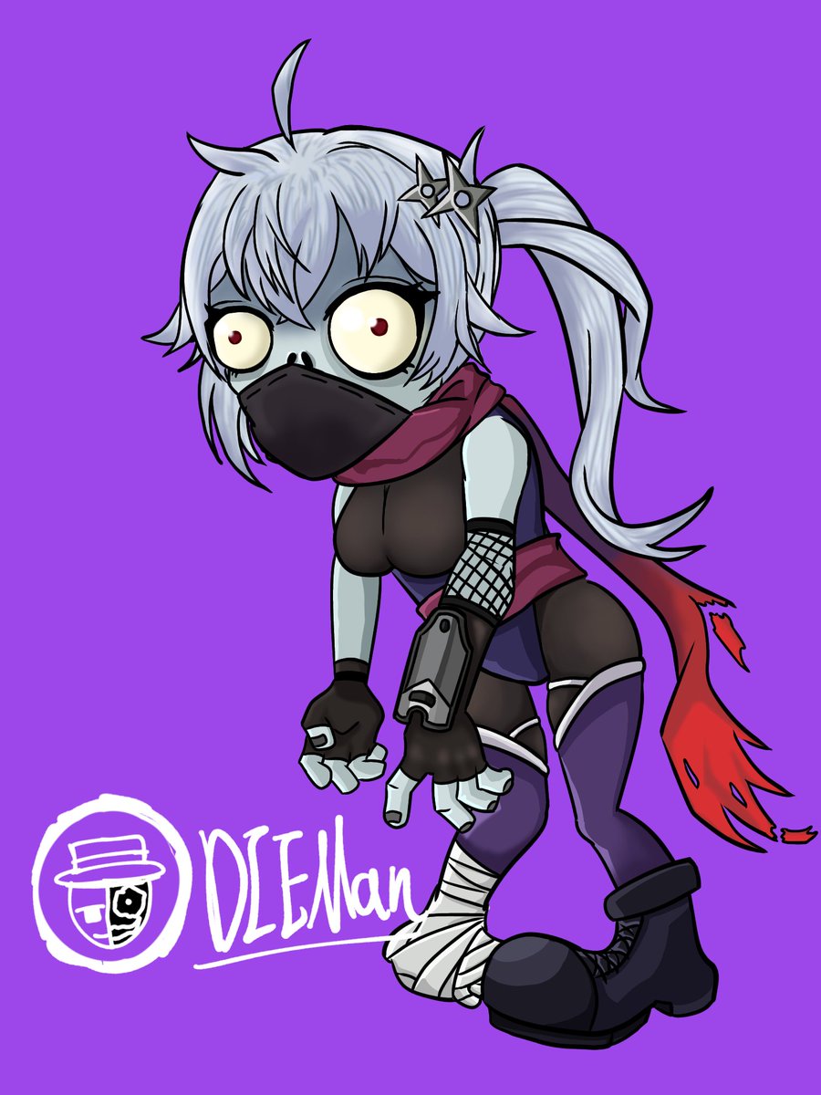 oldLemonx's tweet photo. 一代风女忍者僵尸
来自植物娘大战僵尸
#pvz #pvzfanart #plantsvszombies https://t.co/uGi8aGJC2n