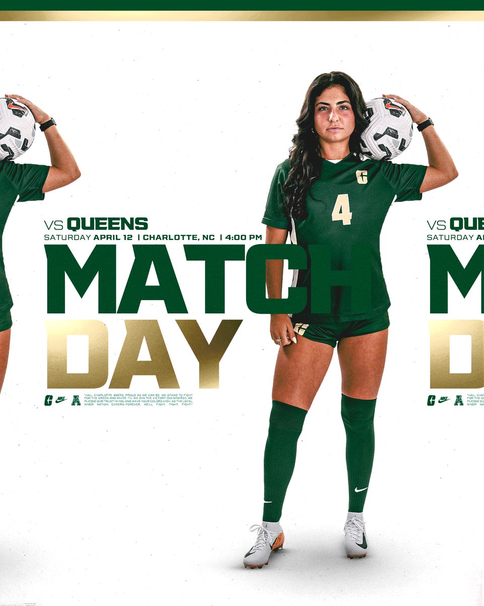 CharlotteWSoc's tweet photo. Last match of the spring!

#GoldStandard⛏️ https://t.co/24h3g6kU7N