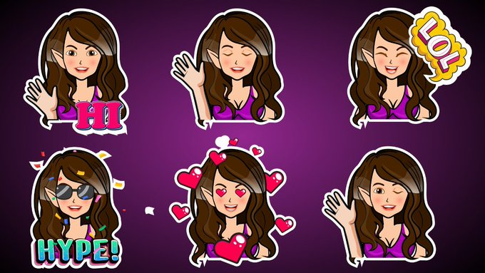 brea_06's tweet photo. Who need Emotes HMU?💖 #genzie #ArtistOnTwitter #commissionTH #characterart #kickstreaming #supportsmallstreamers #TwitchAffilate #twitchemotes #Logodesigner #smallstreamers #twitch #DnDcharacter #artwork
@Ninja
@SupStreamers
@SmallStreamersR
@BlazedRTs
@TwitchSupport https://t.co/PHfos2piLx