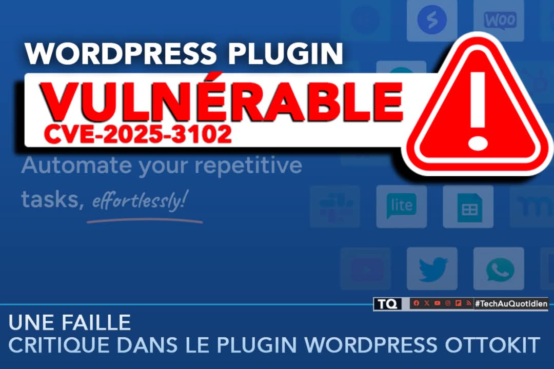 abdouman's tweet photo. Une faille critique dans le plugin WordPress OttoKit( A mettre à jour en urgence) https://t.co/tAeiyfVizd