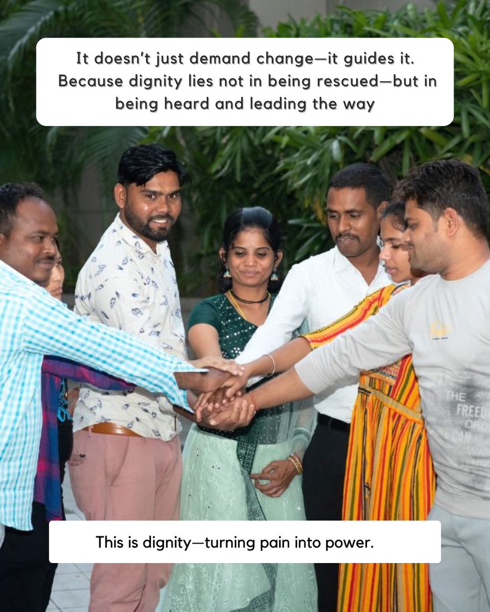 Survivor-led advocacy ensures that policies, programs, and protections are shaped by those who’ve lived through the cracks. Because no one understands the gaps better.

It’s time to move beyond sympathy.
It’s time to lead with #survivors, not just for them.

#SurvivorLeadership
