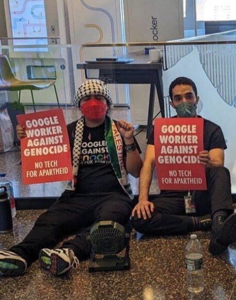 Dr__Lahlou's tweet image. Google impliqué dans le génocide via le projet Nimbus, renforce son partenariat avec le pays génocidaire suite aux protestations et licencie plus de 50 employés.
Qu&apos;as-tu fait concrètement à ton échelle, pour changer cela ?
#Google
#Nimbus
#Genocide
#Israel
#Apartheid