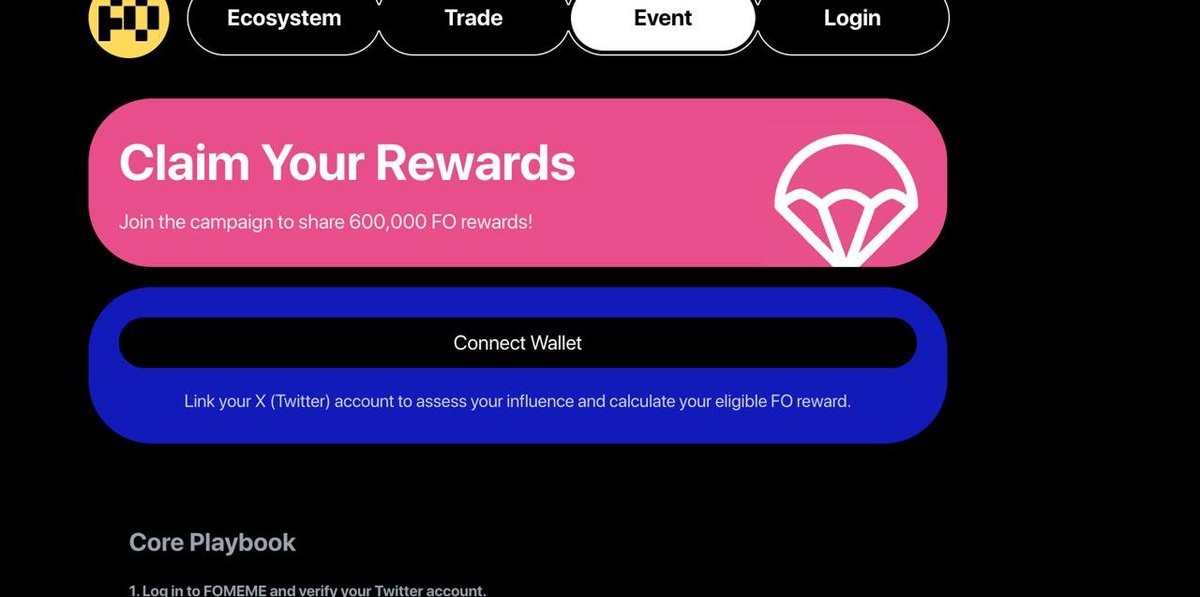 BtcKnap's tweet photo. 💡 Stay ahead in the game with FomeMe! #FO
Discover the latest events and drops — a great opportunity to earn and grow your crypto portfolio.
🔗 Explore now: https://t.co/Mj4r8NhsEH
#FomeMe #Web3 #CryptoEvents #Airdrops #zelena #Tommavi #helevier #GrandeFratello #uzaksehir https://t.co/us0DDx2unz