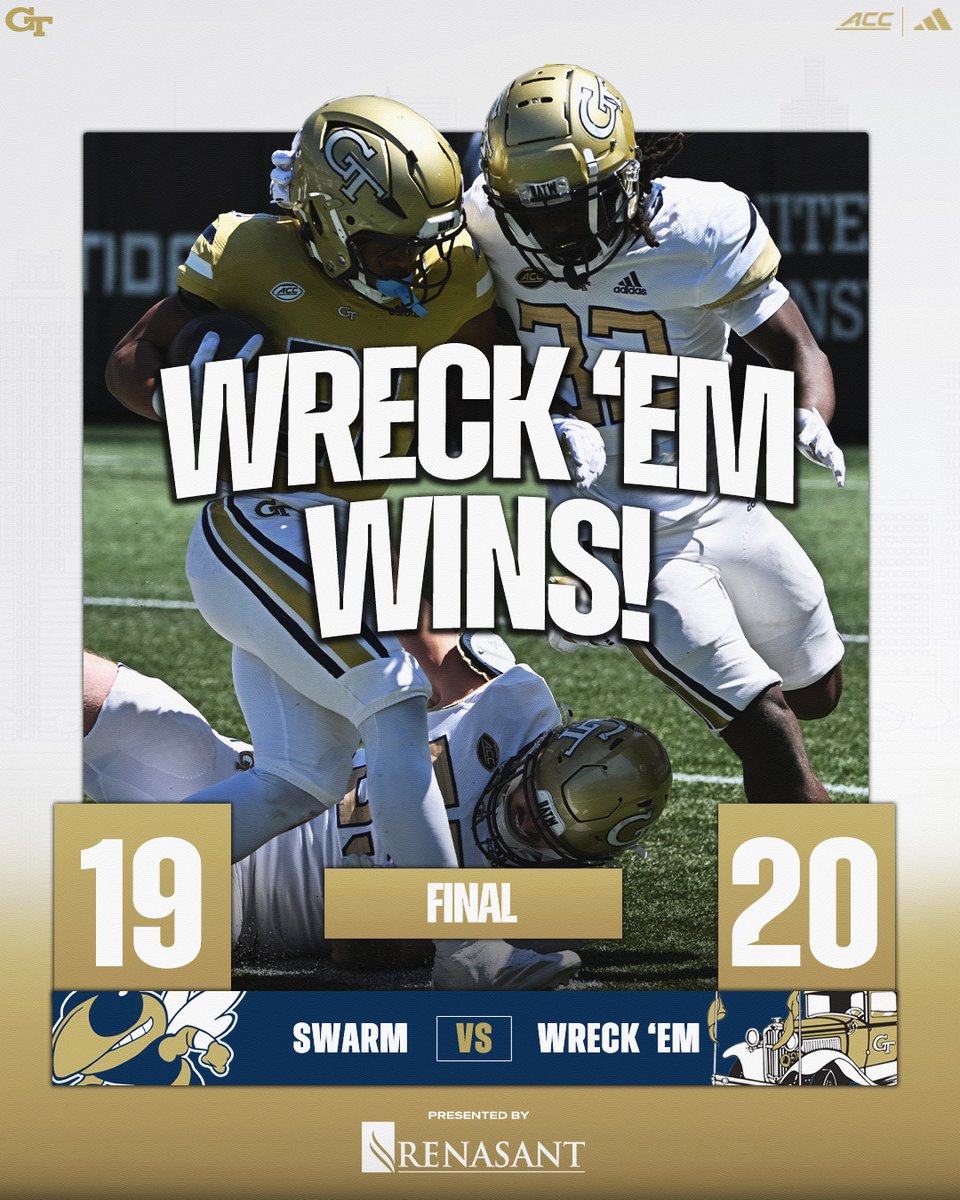 Wreck 'Em wins it down to the wire❕

#StingEm 🐝