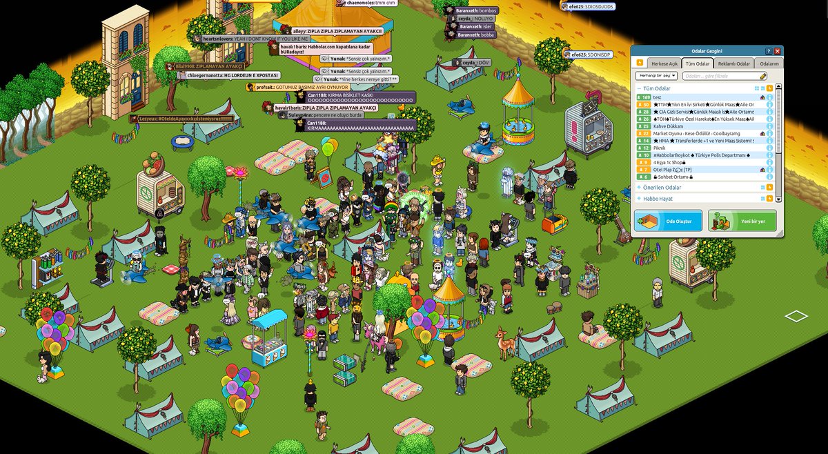 Bugün resmi odalarda <a href="/Habbolar_com/">Habbolar.com</a>'a ve <a href="/TolgagfHabbo/">TolgaGF Habbo</a>'ya karşı yapılan eylemlerde Habbo Türkiye'de destek veren anlık 170 kişiye teşekkür ediyoruz. 

Habbo Türkiye'deki yüzlerce kullanıcı torpilci ve tacizci bir düzene karşı ayağa kalkmıştır. 

En kısa sürede olmak üzere