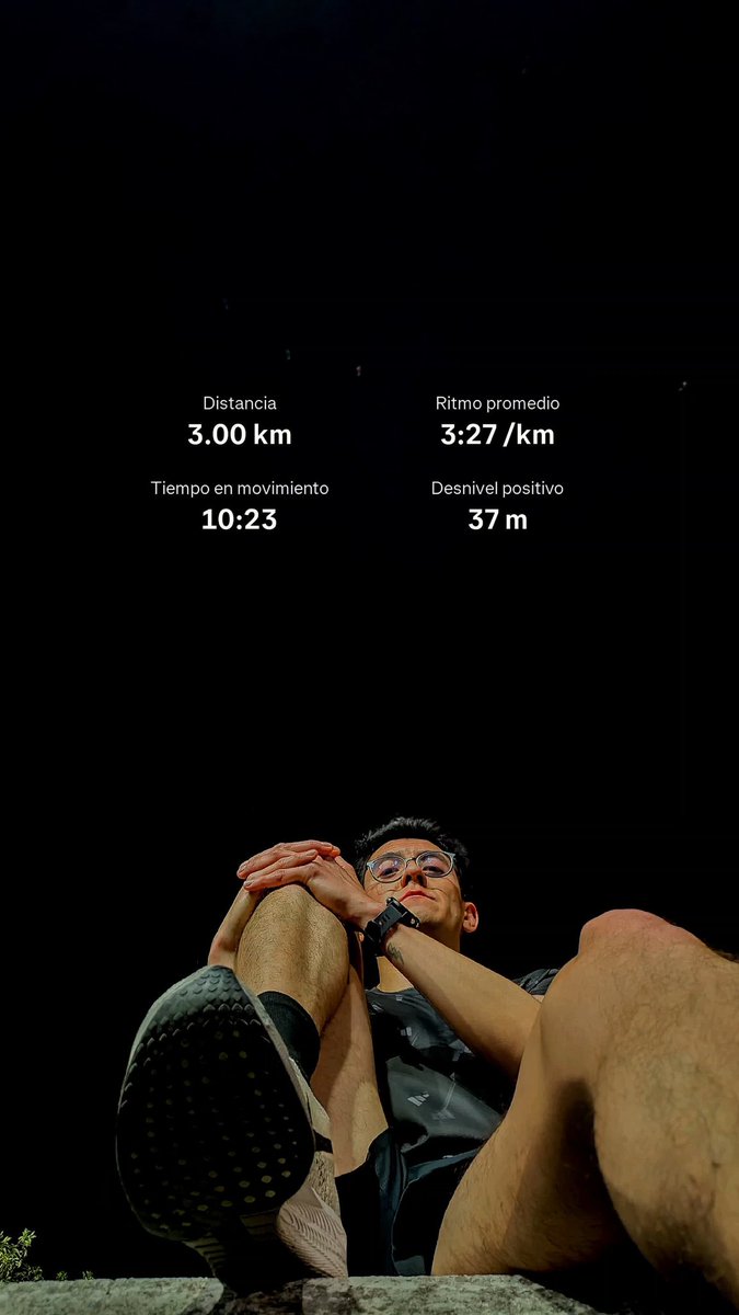 HugoValensi's tweet photo. Sigo con la mentalidad de que esto es paso a paso y poco a poco. Confío en que vienen buenas cosas.
📍PLAN SEXENAL | CHECK 3K |
✅ 2025: 3:27 | 10:27 🔥
✅ 2024: 3:33 | 10:42
✅ 2023: 3:36 | 10:50
.
.
.
#trainingdone✔
#running #runner #YoElegiCorrer
🔝 @CanalRunning https://t.co/mBtxUehoyO