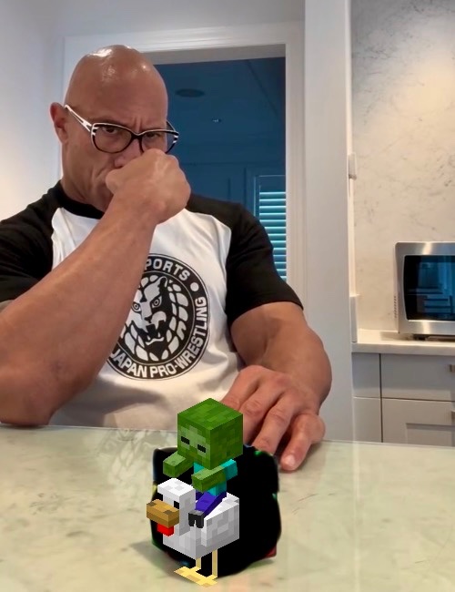 InsuranceLizard's tweet photo. #ChickenJockey #BlackAdam #NJPW #popcorn #minecraft #minecrap #steroids #snickers https://t.co/eEVahjIA6O
