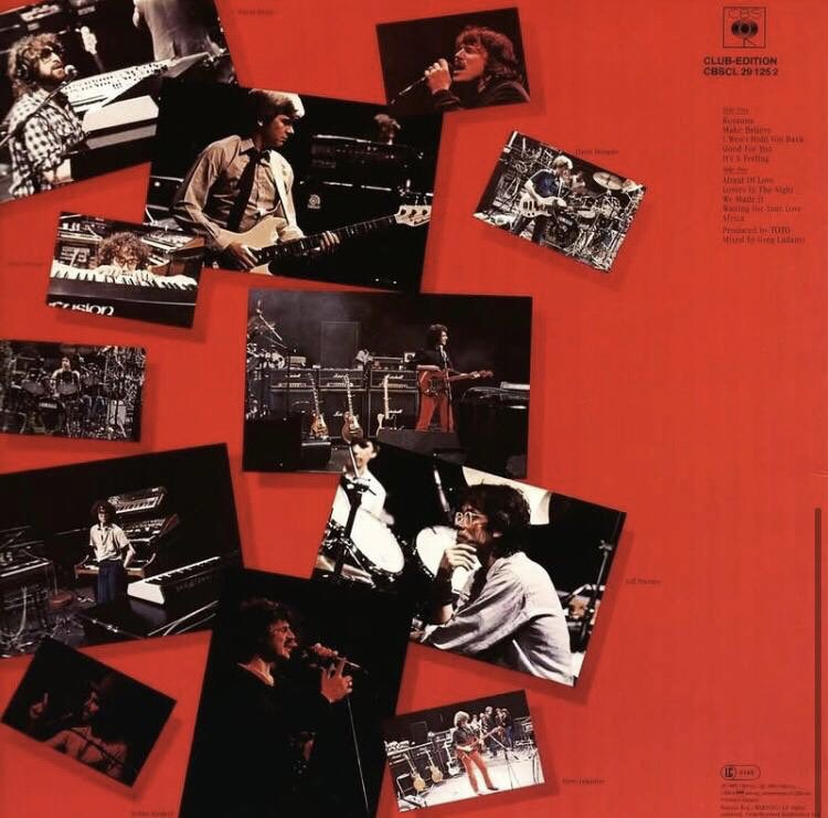 TOTO_IV_1982's tweet photo. The album that changed it all!
Toto IV was released 43 years ago on April 8, 1982 🗡️ Their first #1 hit on the @billboardcharts #Hot100 and recently certified Diamond single #Africa #TotoIV featured two more #Top10 hits #Rosanna peaking at number 2 and #IWontHoldYouBack reaching https://t.co/Z0CO6otRa3