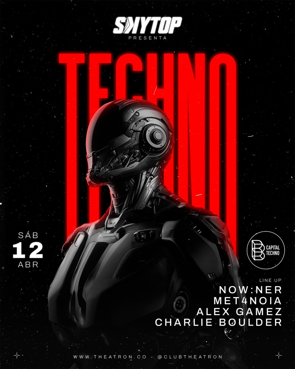 theatronbogota's tweet image. HOY Theatron Showcase 🎧 Croosover Night 

JCB Juan Carlos Barrera

17 SALAS + 28 DJs + #SHOWS + #GOGOS + #DANCERS 

🎫Cover: De 9:00pm a 10:00pm $30k. Después de las 10:00pm, $50k. 

#Theatron siempre te da más!! 

#Bogota  #DJs #Rumba #Party #Sábado #TheWorlds100BestClubs