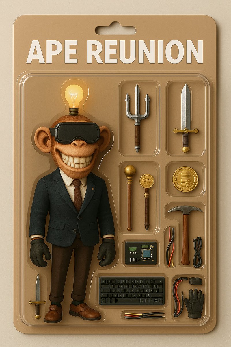 Web3Reunion's tweet photo. Web3 starter kit for domination in the World of Reunion...

Gear up @ApeReunion 🔥 https://t.co/clnxqmht9i