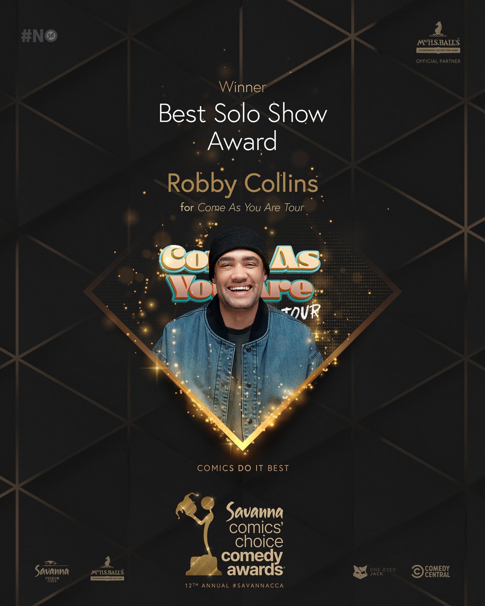 Comics' Choice Comedy Awards® (@comics_choice) on Twitter photo One mic, one spotlight, and endless laughs.
<a href="/RobbyCollins_/">Robby Collins</a> showed us how it's done. Well done on taking home the Best Solo Show Award!
#SavannaCCA One mic, one spotlight, and endless laughs.
<a href="/RobbyCollins_/">Robby Collins</a> showed us how it's done. Well done on taking home the Best Solo Show Award!
#SavannaCCA