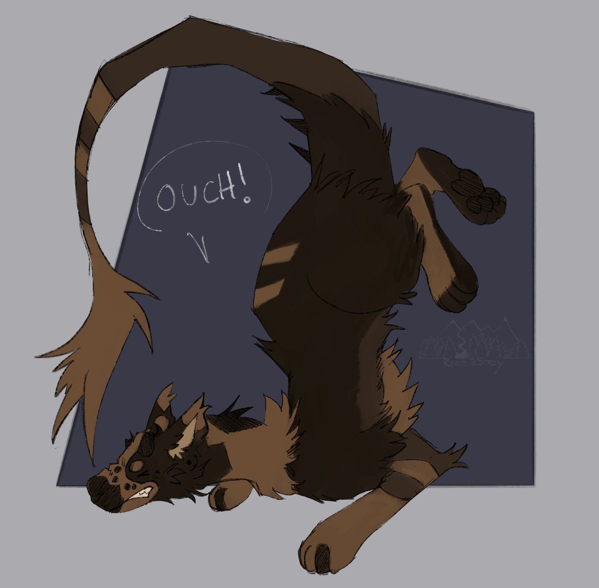 ouch!

#furryartist #furry #smallartist #fursona