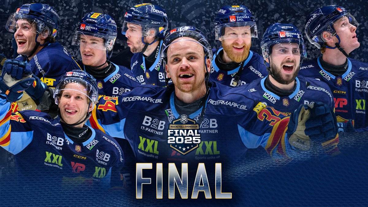 DIFHockeyse's tweet photo. Djurgårdsfamiljen, vi ses i finalen! ⚠️🚂

#DIFHockey | #AlltidOavsett https://t.co/WQqceeP5tR