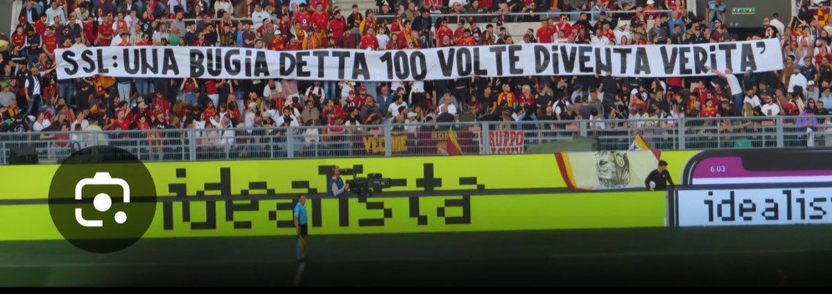 trstvr's tweet photo. @forzaroma Mistificatori dal 1900 #maledetticazzari https://t.co/s9Ru6mxENq