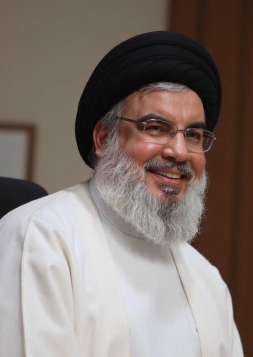 هذا الوجه الجميل قد غفى💔 #نصرالله