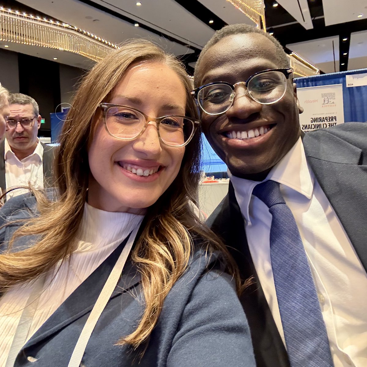 SDillonICOM's tweet photo. Listening to @joelbervell’s presentation during #EducatingLeaders25 was one of the highlights of the week! Thank you for coming to @AACOMmunities, Dr. Bervell! https://t.co/bzY68AjOyV