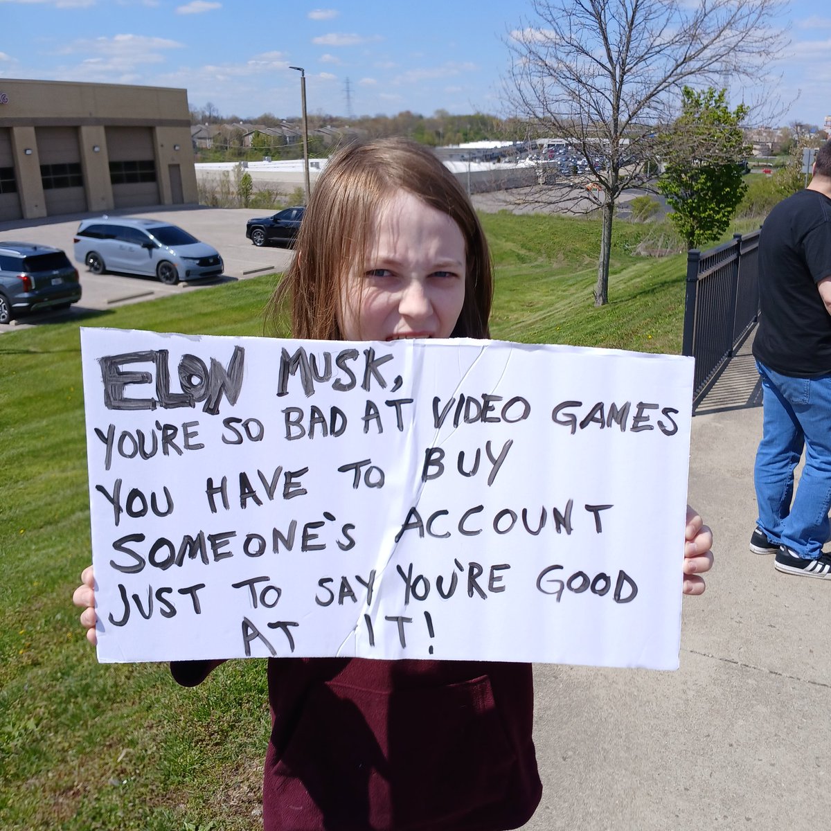 My friend James has a message for <a href="/elonmusk/">Elon Musk</a>!

#HandsOff