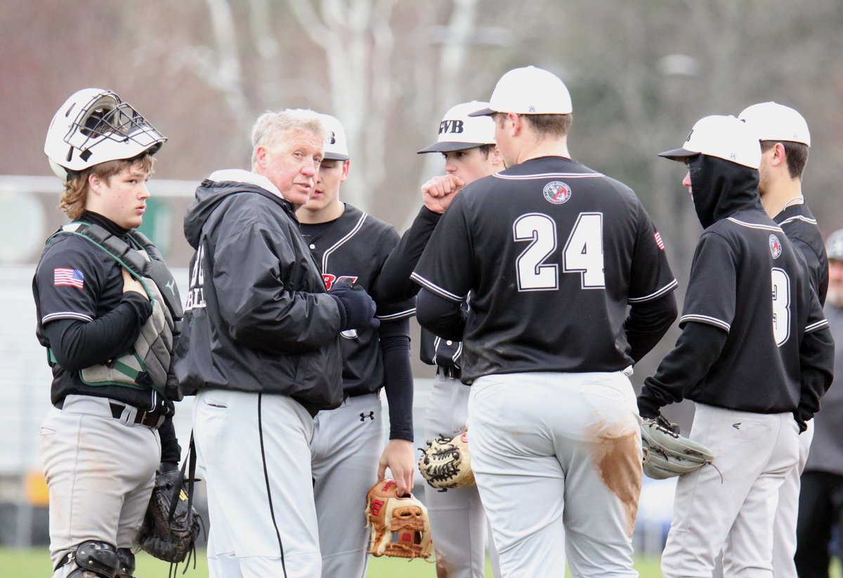 There it is, 806 wins for Dennie Miles, tied for No. 1 in New York State with a chance to take over first on Monday at the former Yankees Stadium, Legends Field at Macombs Dam Park in the Bronx. GVB no-hit J-T today to move to 4-0. Miles also coached at Wellsville, A-P. 📸