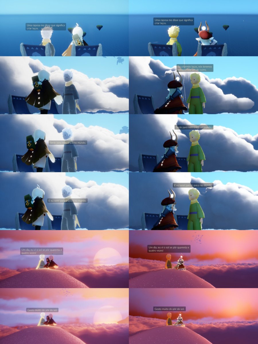 skykidjess's tweet photo. ㅤ     💛 my little prince memories 💛
ㅤ            🌹 as a moth and now 🌹

      november 2023                  april 2025

#thatskygame #sky星を紡ぐ子どもたち #DaysofBloom #SkyxLePetitPrinceEncore #lepetitprince #thelittleprince https://t.co/0kxot1gSbc