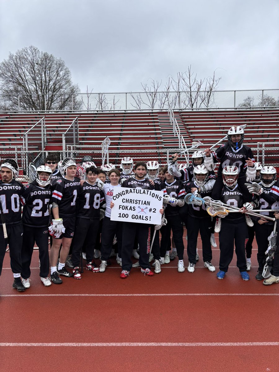 Boonton Boys Lacrosse (@bhsboyslacrosse) on Twitter photo 5 in a row!! And congrats to Senior, Captain, Christian Fokas for his 100th career goal. 5 in a row!! And congrats to Senior, Captain, Christian Fokas for his 100th career goal.