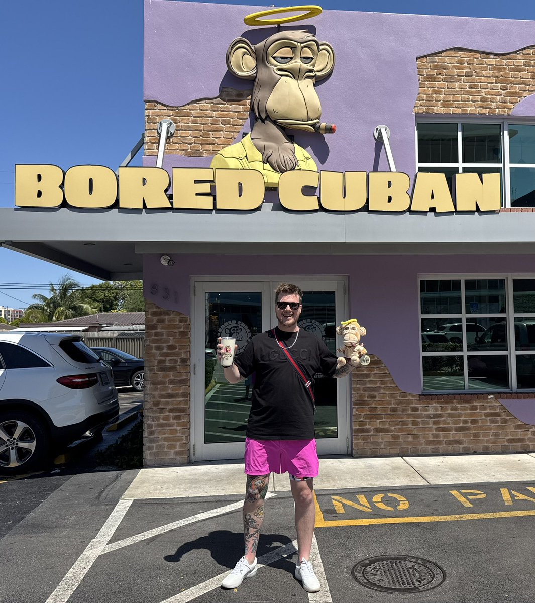 Aj (@ajwritescrypto) on Twitter photo As a new member of the Bored Ape Yacht Club…
I just had to come show my support at the local <a href="/boredcuban/">Bored Cuban</a> cafe here in Miami!
5 stars for food, service, vibes and aesthetic! ⭐️ As a new member of the Bored Ape Yacht Club…
I just had to come show my support at the local <a href="/boredcuban/">Bored Cuban</a> cafe here in Miami!
5 stars for food, service, vibes and aesthetic! ⭐️
