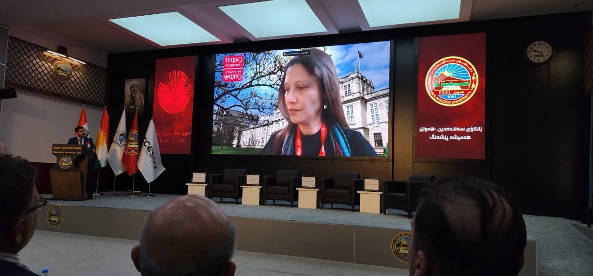 Thank you very much to Dr Huner Khayyat and Salahaddin University-Erbil for their invitation to participate as a speaker with my research: #Wayuu #women &amp; #climatechange at the conference #climatechange action: challenges and solutions (ICCCSUE) 2025.