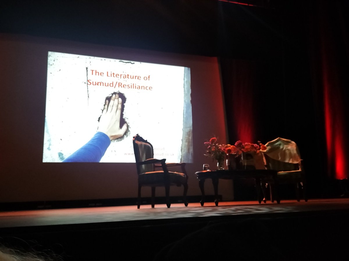 Dr. Barry Houlihan (@stagedreaction) on Twitter photo A packed Town Hall Theatre for the <a href="/CuirtFestival/">Cúirt Festival</a> Lecture on the Literature of Resilience by Palestinian writer Ahmed Masoud - and the writing about hope and future. A packed Town Hall Theatre for the <a href="/CuirtFestival/">Cúirt Festival</a> Lecture on the Literature of Resilience by Palestinian writer Ahmed Masoud - and the writing about hope and future.