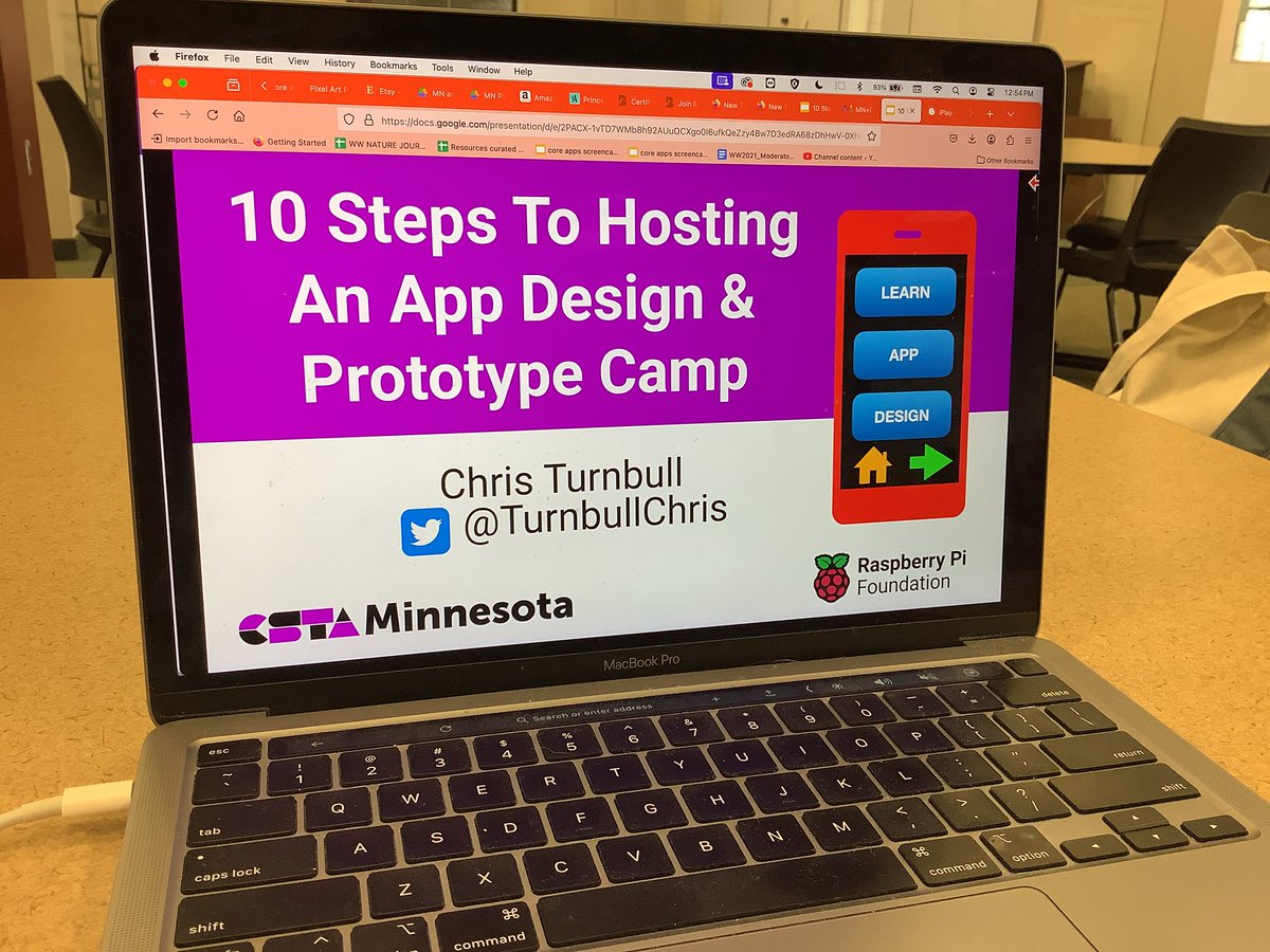Really looking forward to my session today at the MN+CS Conference at Dunwoody Technical College to share about app design &amp; prototype camps
<a href="/AppleEDU/">Apple Education</a> <a href="/CSTA_MN/">CSTA MN</a> <a href="/Raspberry_Pi/">Raspberry Pi</a> #MN+CS2025 <a href="/SPPS_News/">Saint Paul Public Schools</a> #EveryoneCanCode <a href="/csteachersorg/">CS Teachers Association (CSTA)</a>