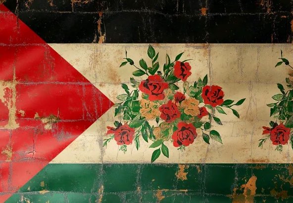 Palestine will always rise. Blooming again and again from the ashes.