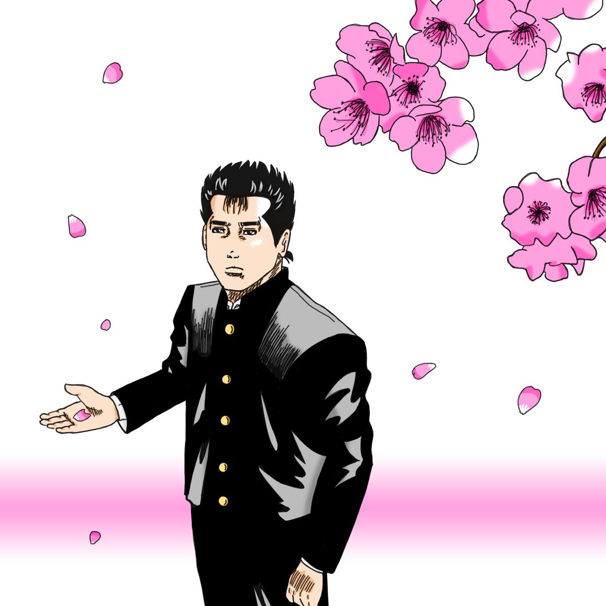 FalconMA_JPN's tweet photo. #ろくでなしBLUES 
#ろくでなしブルース 
#森田まさのり 
#漫画キャラ 
#デジタルイラスト 
#オリジナルイラスト 
#イラスト #スケッチ 
#絵 #マンガ #漫画 https://t.co/AgPr8JQVgl