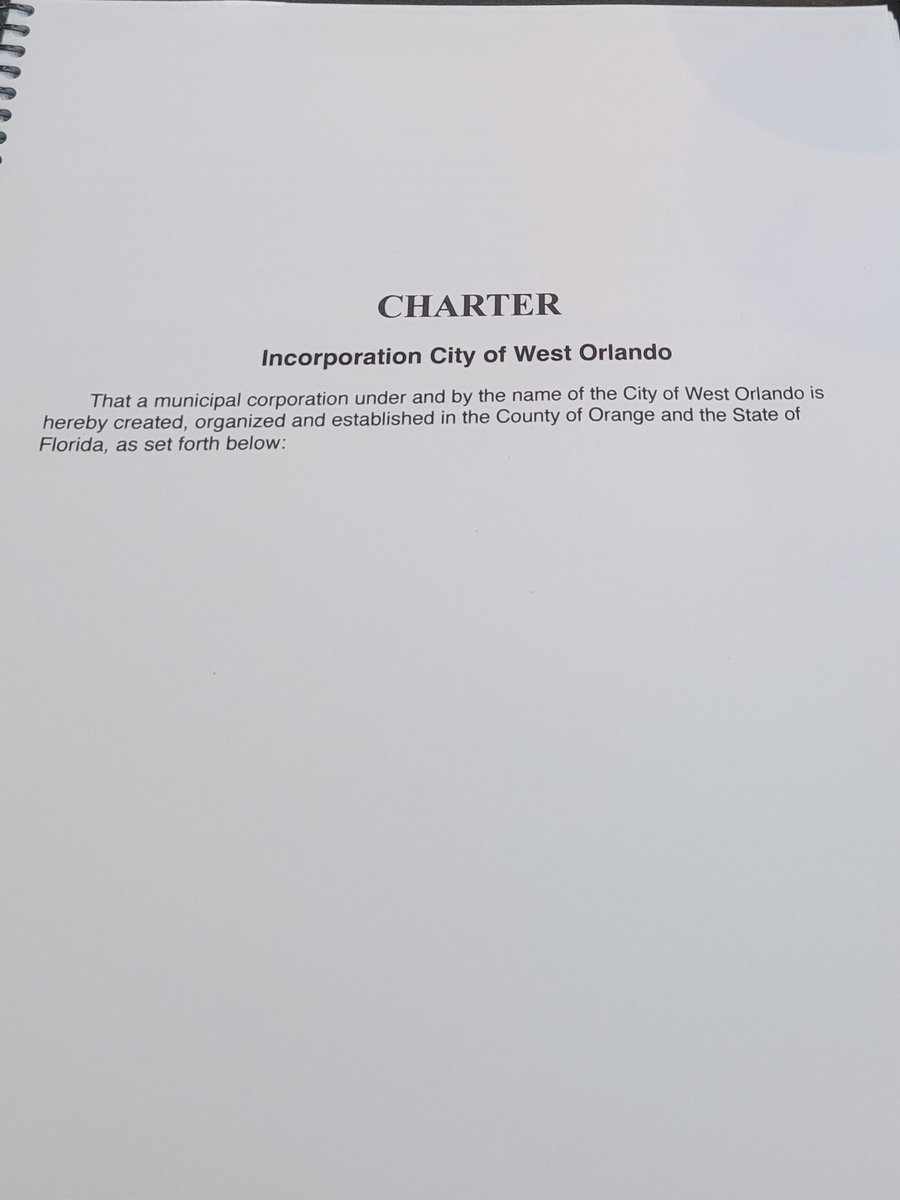 Dathan81's tweet photo. Before you start hearing a load of 🐮 💩, this is an excerpt of the news article by #WESH2. The #orangecounty rep. was not with the idea, and stated, "it's not a simple process." @MoeDimanche made it simple by drafting the charter. #Step1 🌟 #CityOfWestOrlando #PineHills #Orlando https://t.co/ctpv2uiCLs
