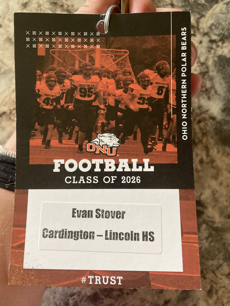 Evan Stover (@estover13) on Twitter photo Thank you <a href="/OhioNorthernFB/">Ohio Northern Football</a> for having me for your Junior Day Visit! Practice was hype! Great atmosphere🖤🧡 <a href="/shaqblaq23/">shaqblaq23 🐻❄️❄️🥶</a> <a href="/CoachVThomas/">Von Thomas</a> <a href="/coachR_Brown/">❄️Robbie Brown❄️</a> Thank you <a href="/OhioNorthernFB/">Ohio Northern Football</a> for having me for your Junior Day Visit! Practice was hype! Great atmosphere🖤🧡 <a href="/shaqblaq23/">shaqblaq23 🐻❄️❄️🥶</a> <a href="/CoachVThomas/">Von Thomas</a> <a href="/coachR_Brown/">❄️Robbie Brown❄️</a>