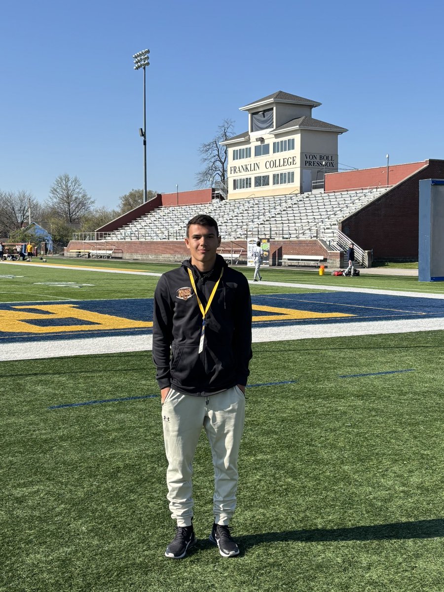 LandynHaze07's tweet image. Had a great time at the Franklin College Junior Day Spring Practice! Great atmosphere and energy from the team and @ChampionsManual. Can’t wait to go back. @FCGrizFootball @coach_pasch_3rd @LutheranSaints