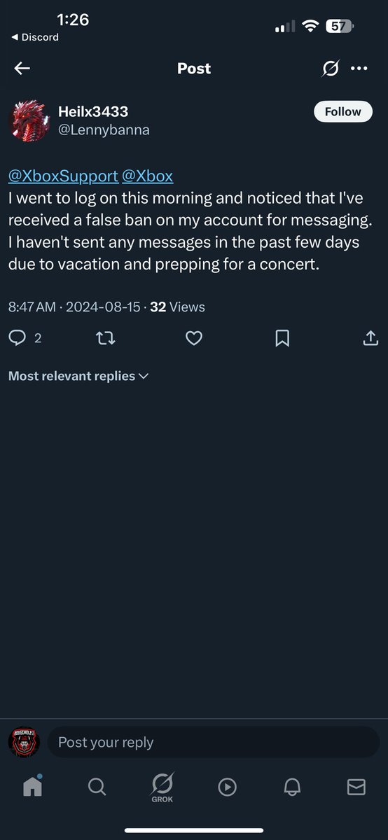 ROUGEWOLF17's tweet photo. @Lennybanna No way you went private on your main 😆 https://t.co/jdEMN6FVHW
