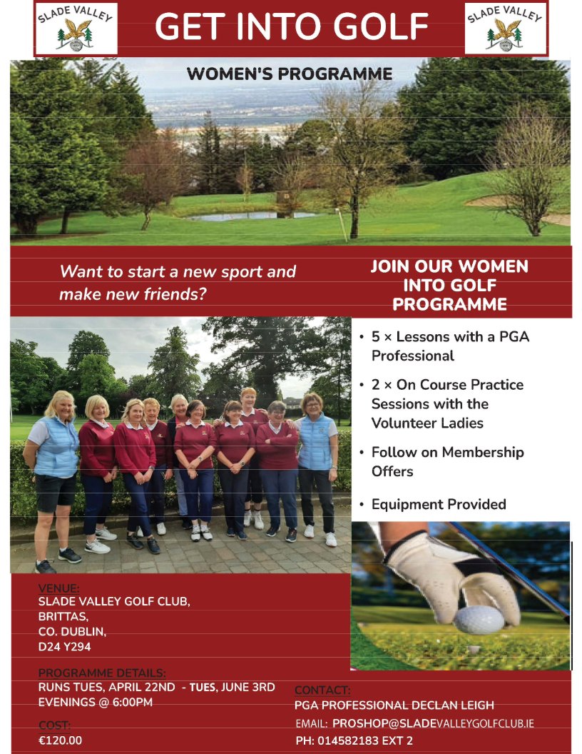 Brophy_Ali's tweet photo. Ladies Get Into Golf ⛳ https://t.co/2AdZQvnXuW
