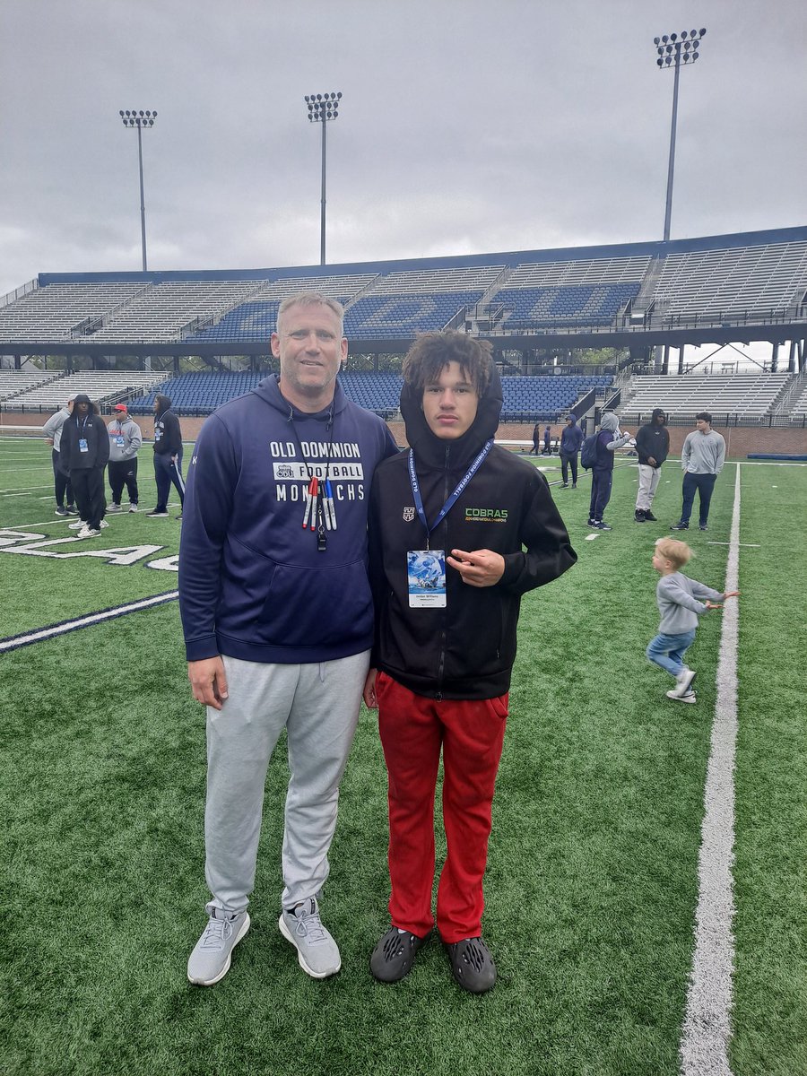 Jordan Williams (@_jordanwilliams) on Twitter photo Had a great visit at <a href="/ODUFootball/">ODU Football</a>. Looking forward to coming back. Thank you for having me. <a href="/CoachHSims/">HUNTER SIMS</a> <a href="/RickyRahne/">Ricky Rahne</a> <a href="/CoachKodyCook19/">Kody Cook</a> <a href="/bhernyscoutguy/">Brian Herny</a> <a href="/RecruitingBh/">BH Recruiting Assistance</a> <a href="/coachwolfe16/">Ryan Wolfe</a> <a href="/Horsepower904/">Middleburg Football</a> <a href="/CoachKevinSmith/">Kevin Smith</a> Had a great visit at <a href="/ODUFootball/">ODU Football</a>. Looking forward to coming back. Thank you for having me. <a href="/CoachHSims/">HUNTER SIMS</a> <a href="/RickyRahne/">Ricky Rahne</a> <a href="/CoachKodyCook19/">Kody Cook</a> <a href="/bhernyscoutguy/">Brian Herny</a> <a href="/RecruitingBh/">BH Recruiting Assistance</a> <a href="/coachwolfe16/">Ryan Wolfe</a> <a href="/Horsepower904/">Middleburg Football</a> <a href="/CoachKevinSmith/">Kevin Smith</a>