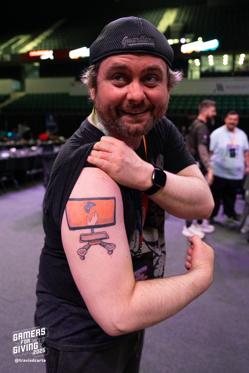 GamersOutreach's tweet photo. This is a flex 💪

#GFG2025 https://t.co/Ge8d7ONKGh