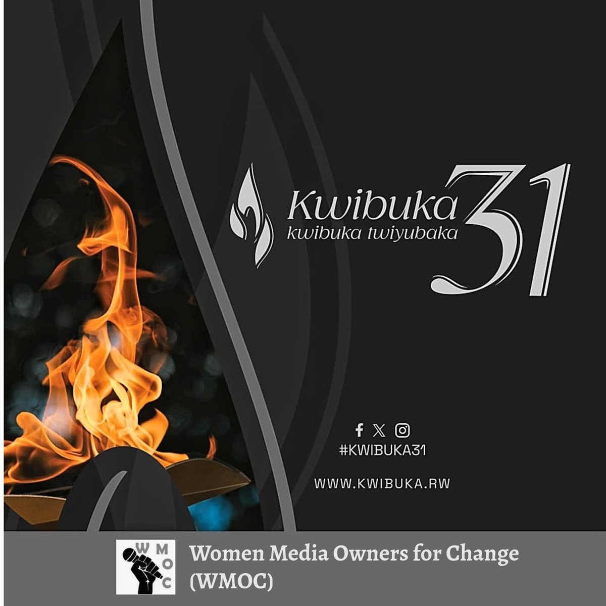 As Rwanda commemorates 31 years since the Genocide against the Tutsi, Rwanda Women Media Owners for Change stands in solidarity with the survivors, honors the memory of over one million lives lost, and reaffirms its commitment to building a united and peaceful nation.