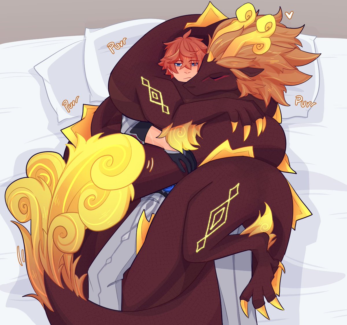 zhongchi sleeps like spaghetti