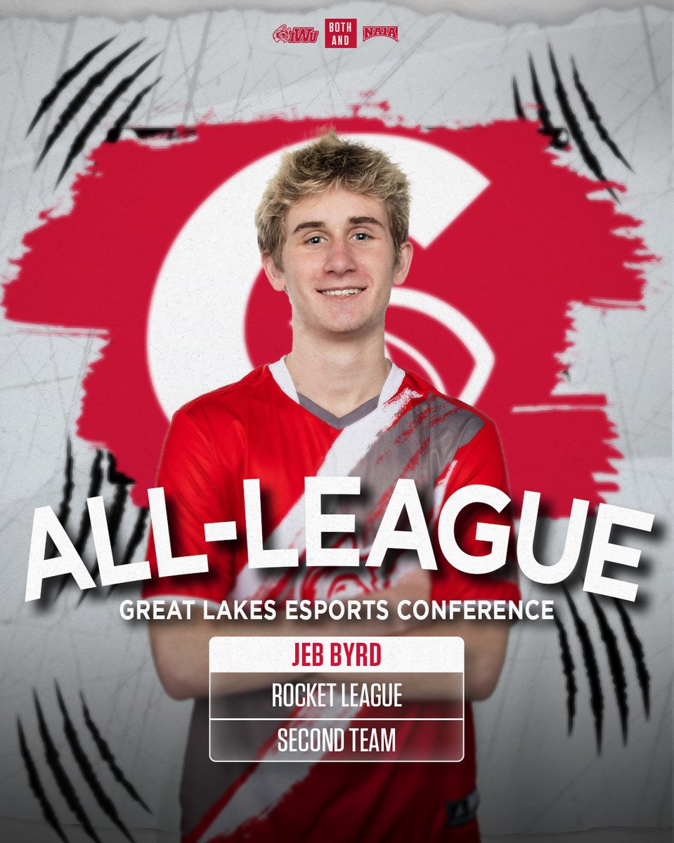 😼 ALL-LEAGUE 😼

Congratulations to Jeb Byrd for earning All-GLEC Second Team honors for Rocket League! 👏

📰 IWUWildcats.com

#BothAnd