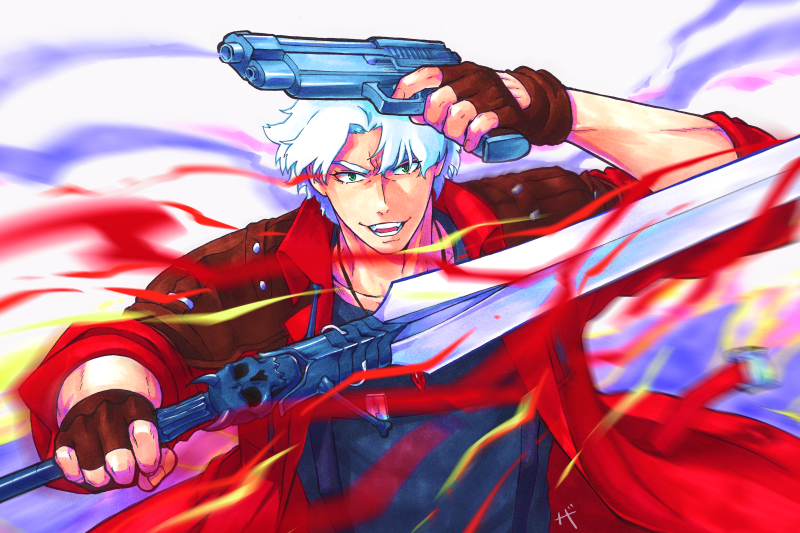 Sideburn004's tweet photo. #DevilMayCry #DMC #dante #fanart https://t.co/wffealhGjE