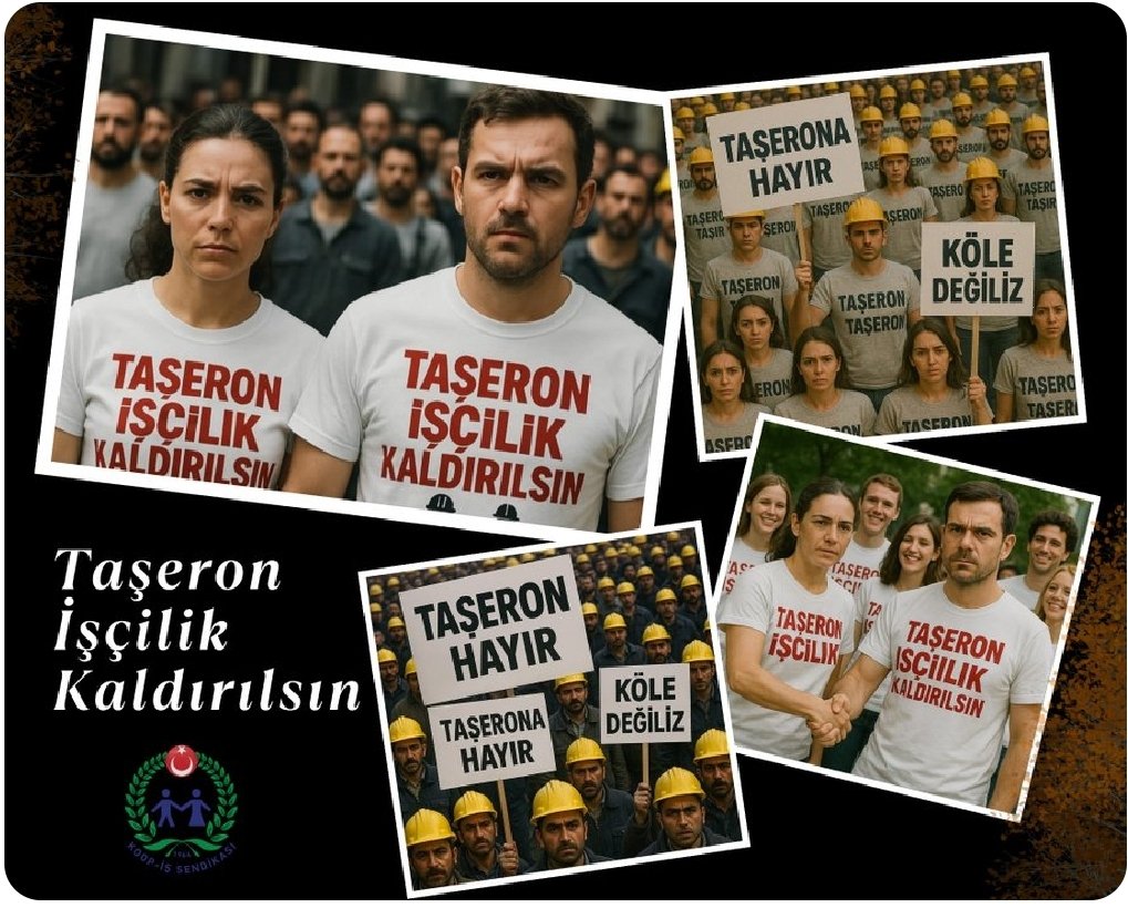 Türkiye 'nin kanayan yarası olan taşeronlar ‼️ 
‼️‼️‼️‼️‼️
Taşeronİşçilik Kalksın