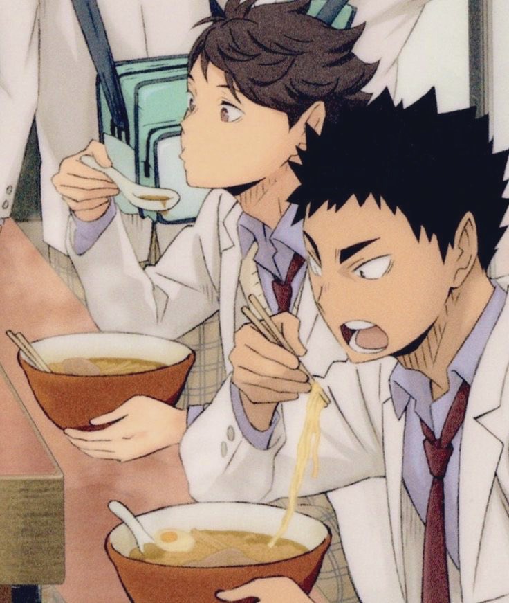 naoinawi's tweet photo. an #iwaoi filo socmed au… wherein

Kilala si Hajime bilang isang “strict” at “masungit” na class president, pero ‘di nila alam kung gaano ito kalambing pagdating sa bestfriend niyang si Tooru. https://t.co/KZbqGLpRQs