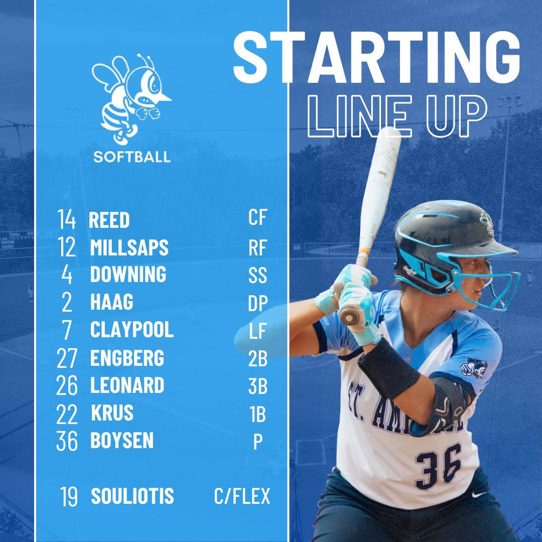 Let’s get two.

#SAUSoftball