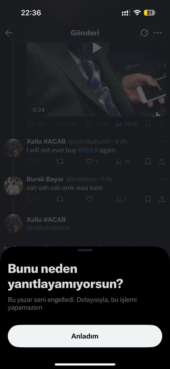 brakbyar's tweet photo. Sevgili @xallobakunin ;
Sen nasıl bir insansın ? Hak, hürriyet, düşünce özgürlüğü nedir bilir misin ?
Zorba zihniyetiniz karşıt görüşleri asla kabul etmiyor. Atatürk bu yaptığını görseydi senden utanırdı…. Sevgililerle üniversite arkadaşın Burak https://t.co/wDK0Frz7zd