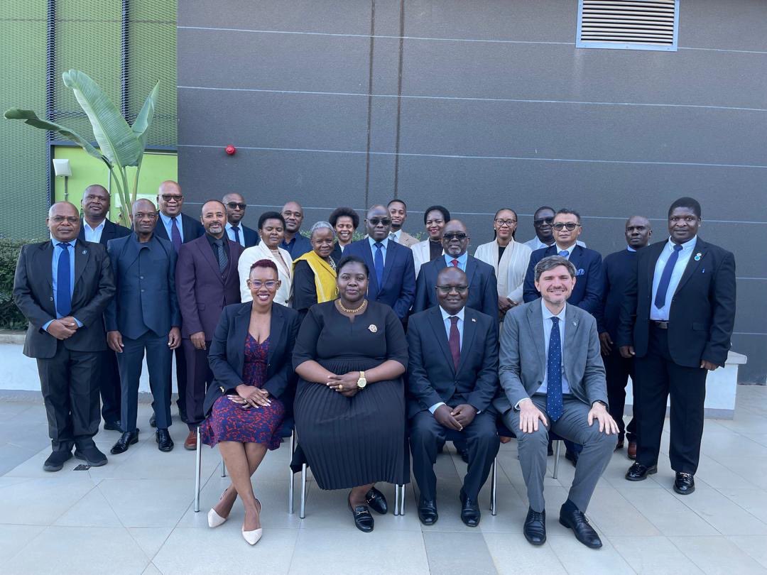 SADC_News's tweet photo. #𝗦𝗔𝗗𝗖-𝗘𝗨 𝗘𝗖𝗘𝗦𝗣𝗔 𝗧𝗲𝗰𝗵𝗻𝗶𝗰𝗮𝗹 𝗖𝗼𝗺𝗺𝗶𝘁𝘁𝗲𝗲 𝗖𝗼𝗻𝘃𝗲𝗻𝗲𝘀 𝗙𝗶𝗿𝘀𝘁 𝗠𝗲𝗲𝘁𝗶𝗻𝗴 𝗶𝗻 𝗚𝗮𝗯𝗼𝗿𝗼𝗻𝗲, 𝗕𝗼𝘁𝘀𝘄𝗮𝗻𝗮

The first Technical Committee (TC) meeting of the #SADC-EU Programme on Enhancing the Capability and Effectiveness of #SADC’s Peace and Security Architecture (ECESPA) was held on 10th of April 2025 in Gaborone, Republic of Botswana to review progress in strengthening the region’s peace and security architecture under the #SADC`s Regional Indicative Strategic Development Plan (RISDP 2020–2030).

The ECESPA Programme which commenced in 2024 and will end in 2028 builds on previous initiatives the Regional Political Cooperation (RPC) Programme (2013-2018) and Support to Peace and Security in the #SADC Region (SPSS) 2018-2024 and focuses on boosting #SADC’s capability to respond swiftly to security threats and enhance collaboration with Non-State Actors (NSAs).

The objectives of the ECESPA Programme are to:

✔️ Enhance the capability and effectiveness of SADC Peace and Security Architecture to enable early response and action; and
✔️ Increase capacity of Non-State Actors (NSAs) to strengthen #SADC’s Peace and Security Architecture.

The Technical Committee (TC) forms part of a robust governance structure of the ECESPA Programme, whose apex body is the Steering Committee (SC). The Technical Committee (TC) is tasked to, among other things:

✅ Review the Programme’s annual work plan, financial and progress reports, and make recommendations to the Steering Committee.
✅ Review progress in the implementation of the project and provide recommendations.
✅ Discuss the implementation of planned activities and make decisions relevant for the joint implementation of the project.
✅ Monitor and discuss risks relevant to the operational implementation and make joint decisions about adequate risk mitigation.
✅ Provide a platform for coordination with stakeholders, including the identification of synergies and complementarities with relevant programmes; and
✅ Ensure follow up and implementation of decisions taken by the Steering Committee.

The full article can be accessed on the #SADC website on the 🔗 ⬇️ :

https://t.co/sVQmPz9Ma7

For more information on SADC follow us on these platforms:

Website: https://t.co/jwVPo99s6Z 
YouTube: @SADCnews
Facebook: @SADC
X(formerly Twitter): @SADC_News
LinkedIn: Southern African Development Community (SADC)
Instagram: @SADC