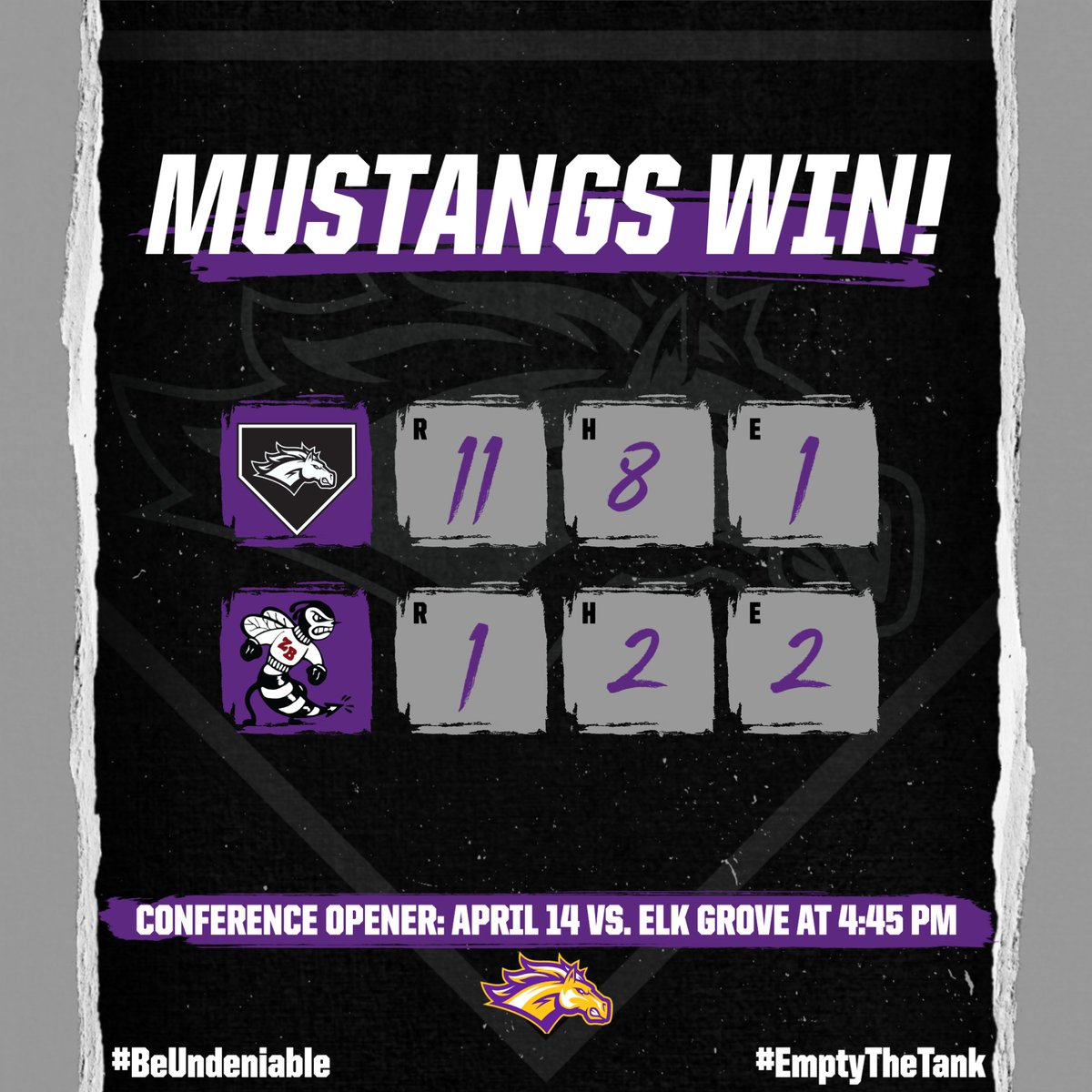 Rolling Meadows Baseball (@rmhs_base) on Twitter photo Mustangs (12-2) win over Zion-Benton 11-1 in 5 innings. Quality team win before heading into conference play.
T. Savino: 5IP, 2H, 0ER, 6K
Jo. Rappa: HR, 3RBI
<a href="/RSchneids4/">Ryan Schneider</a>: 2-2, 2B, 2RBI, BB
<a href="/callum_paisley/">Callum Paisley</a>: 2-3, 2 2B, 2RBI
<a href="/joebrigh1/">Joseph Brigham</a>: 2B, RBI, BB Mustangs (12-2) win over Zion-Benton 11-1 in 5 innings. Quality team win before heading into conference play.
T. Savino: 5IP, 2H, 0ER, 6K
Jo. Rappa: HR, 3RBI
<a href="/RSchneids4/">Ryan Schneider</a>: 2-2, 2B, 2RBI, BB
<a href="/callum_paisley/">Callum Paisley</a>: 2-3, 2 2B, 2RBI
<a href="/joebrigh1/">Joseph Brigham</a>: 2B, RBI, BB