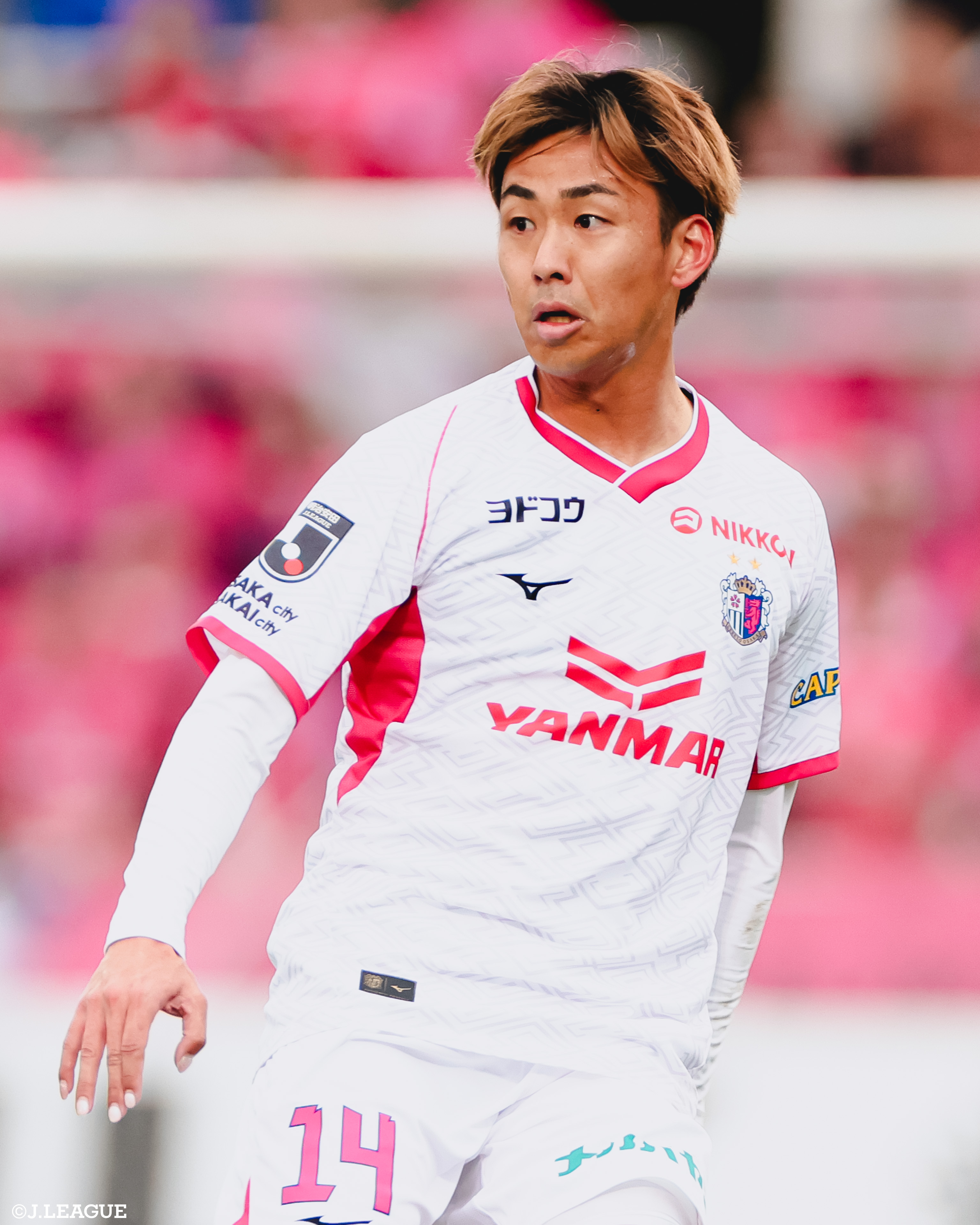 セレッソ大阪　舩木翔　日本代表　世代別代表 レフティーながら右WBで抜擢された、セレッソ舩木翔のプロ3年目