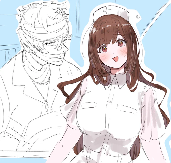 おっさんのお見舞い#かささぎおーしー